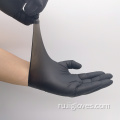 Тату -парикмахерская используйте черные нитрильные перчатки